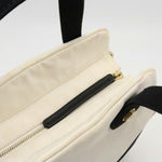 Chanel - White Canvas Tote Bag (Pre-Owned)
