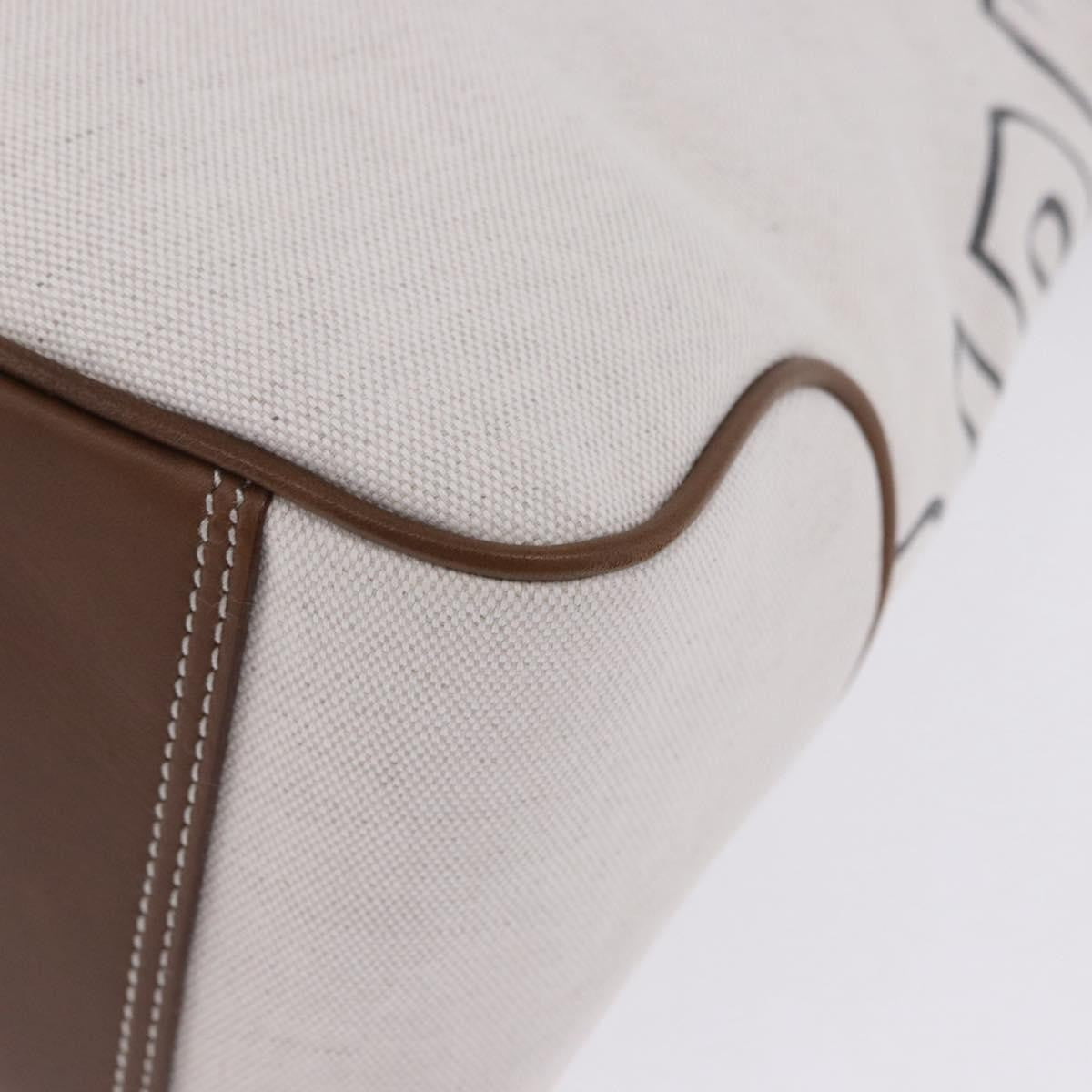 Burberry Blue Label Canvas White Canvas Shoulder Bag Bag (Pre-Owned)