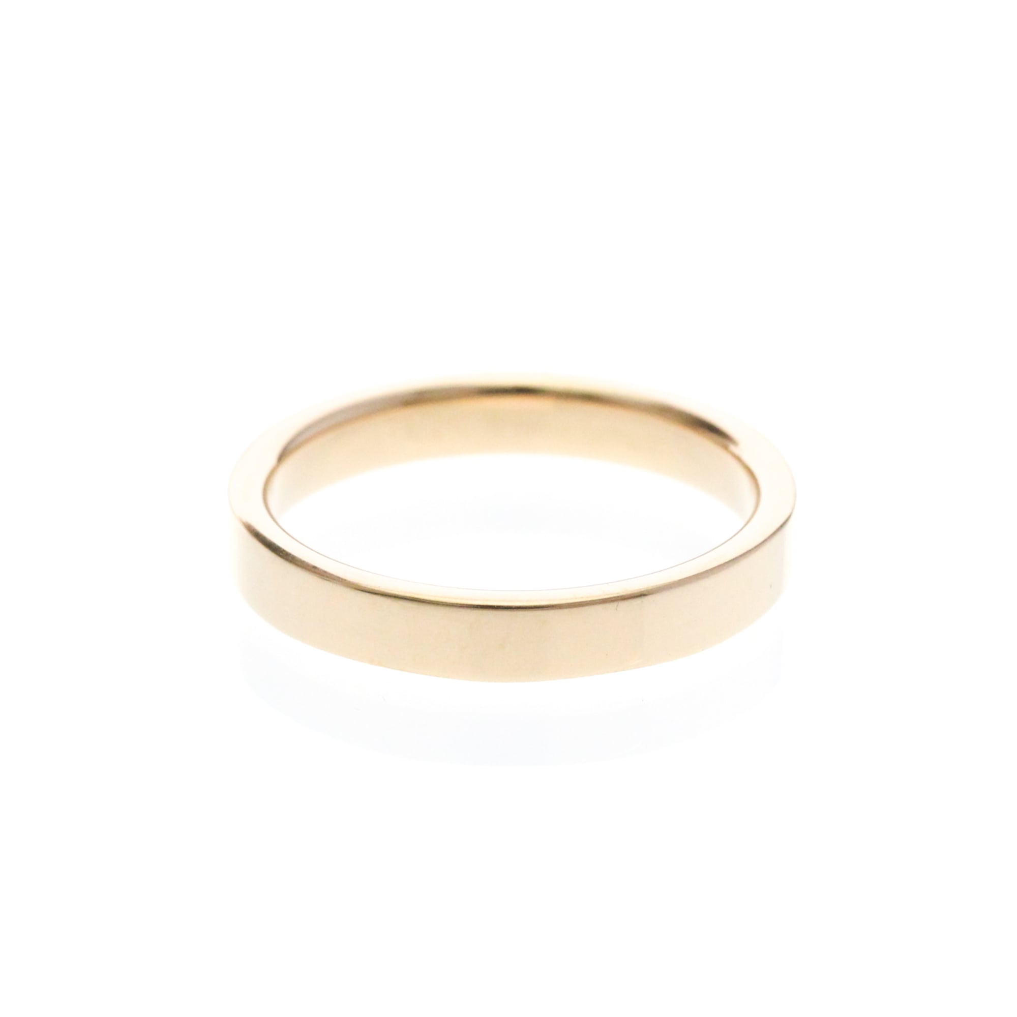 Tiffany & Co. Flat 18K Pink Gold Gold Pink_Gold Ring Jewelry (Pre-Owned)