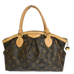 Louis Vuitton Tivoli Brown Canvas Handbag (Pre-Owned)