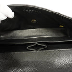 Chanel Black Leather Shopper Bag (Pre-Owned)