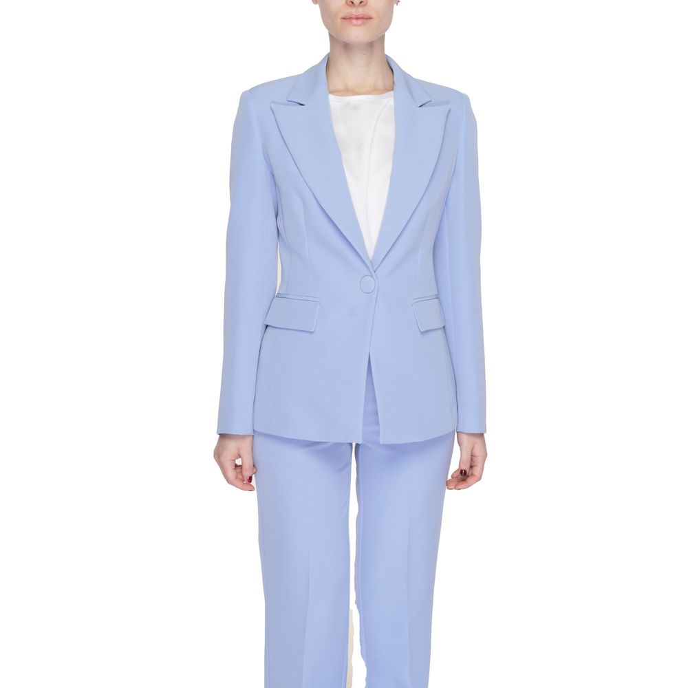 Silence Purple Polyester Women's Blazer