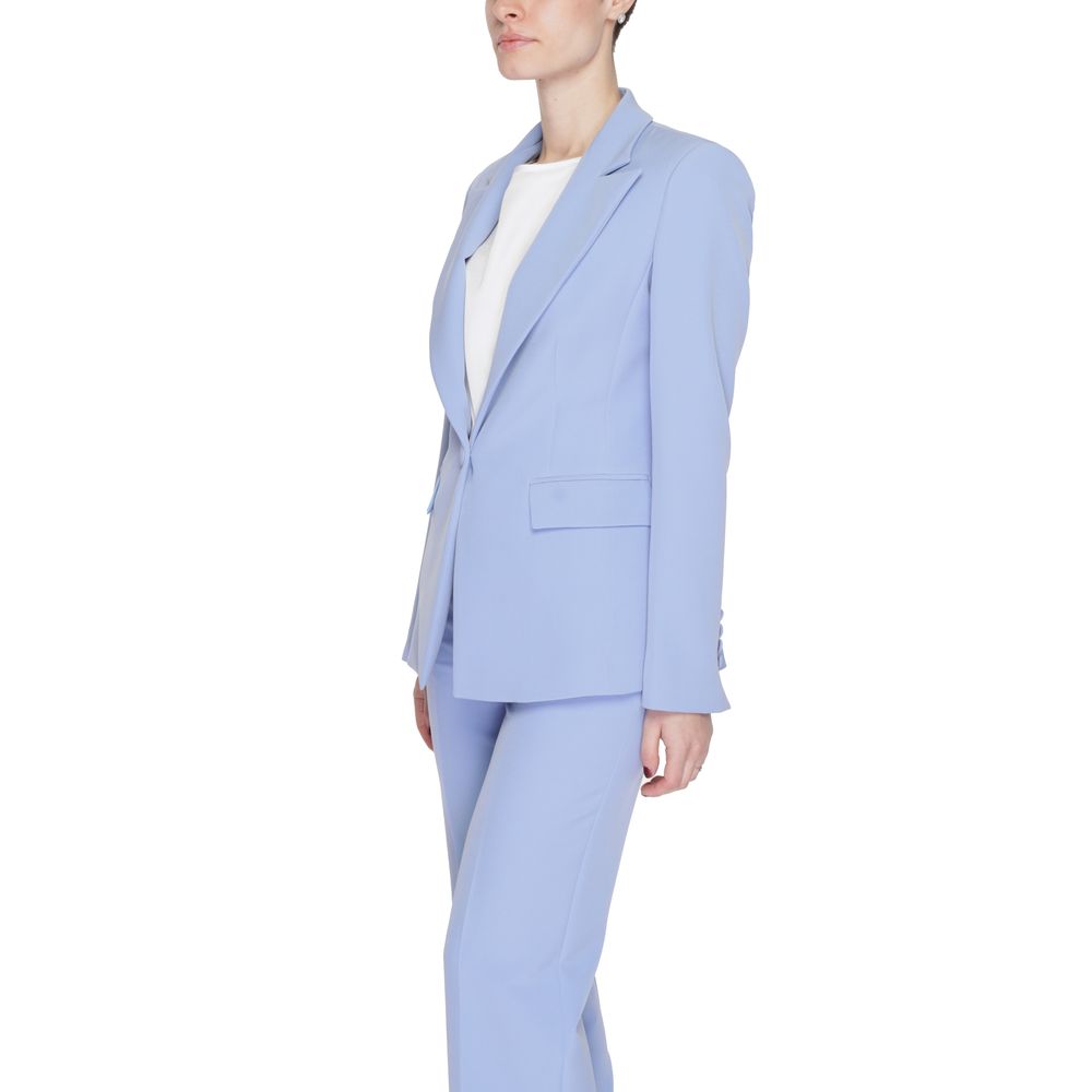Silence Purple Polyester Women's Blazer