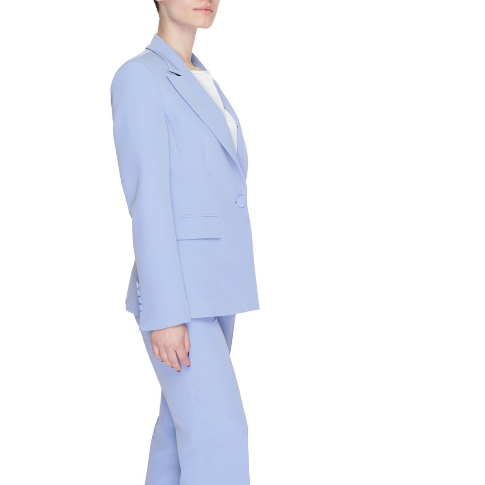 Silence Purple Polyester Women's Blazer