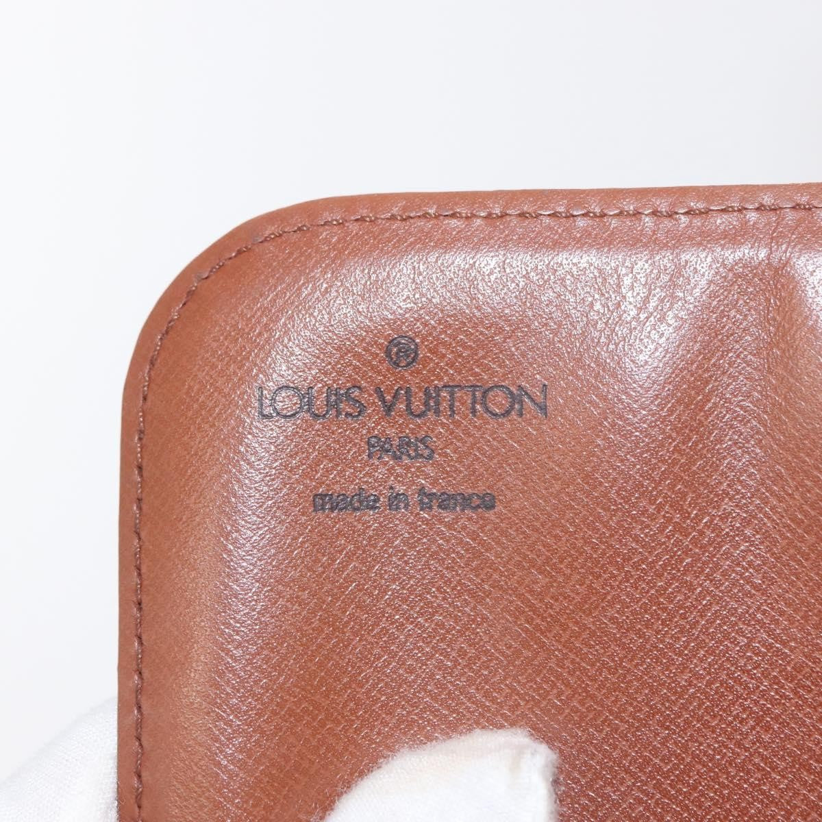Louis Vuitton Cartouchiere Monogram Canvas Brown Canvas Shoulder Bag Bag (Pre-Owned)
