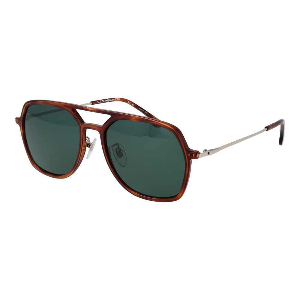 Lozza Brown Metal  Sunglasses