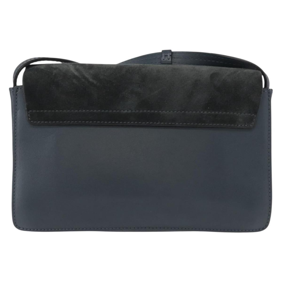 Chloe Faye Leather And Suede Green Suede Bag (Pre-Owned)