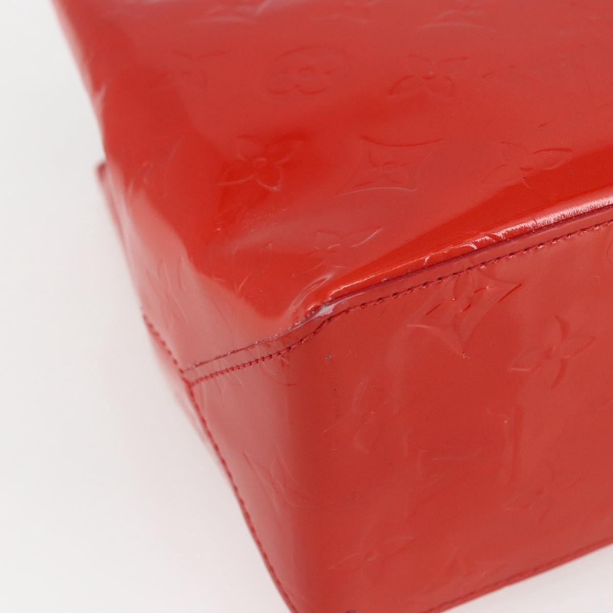 Louis Vuitton Reade Monogram Vernis Red Patent_Leather Handbag (Pre-Owned)