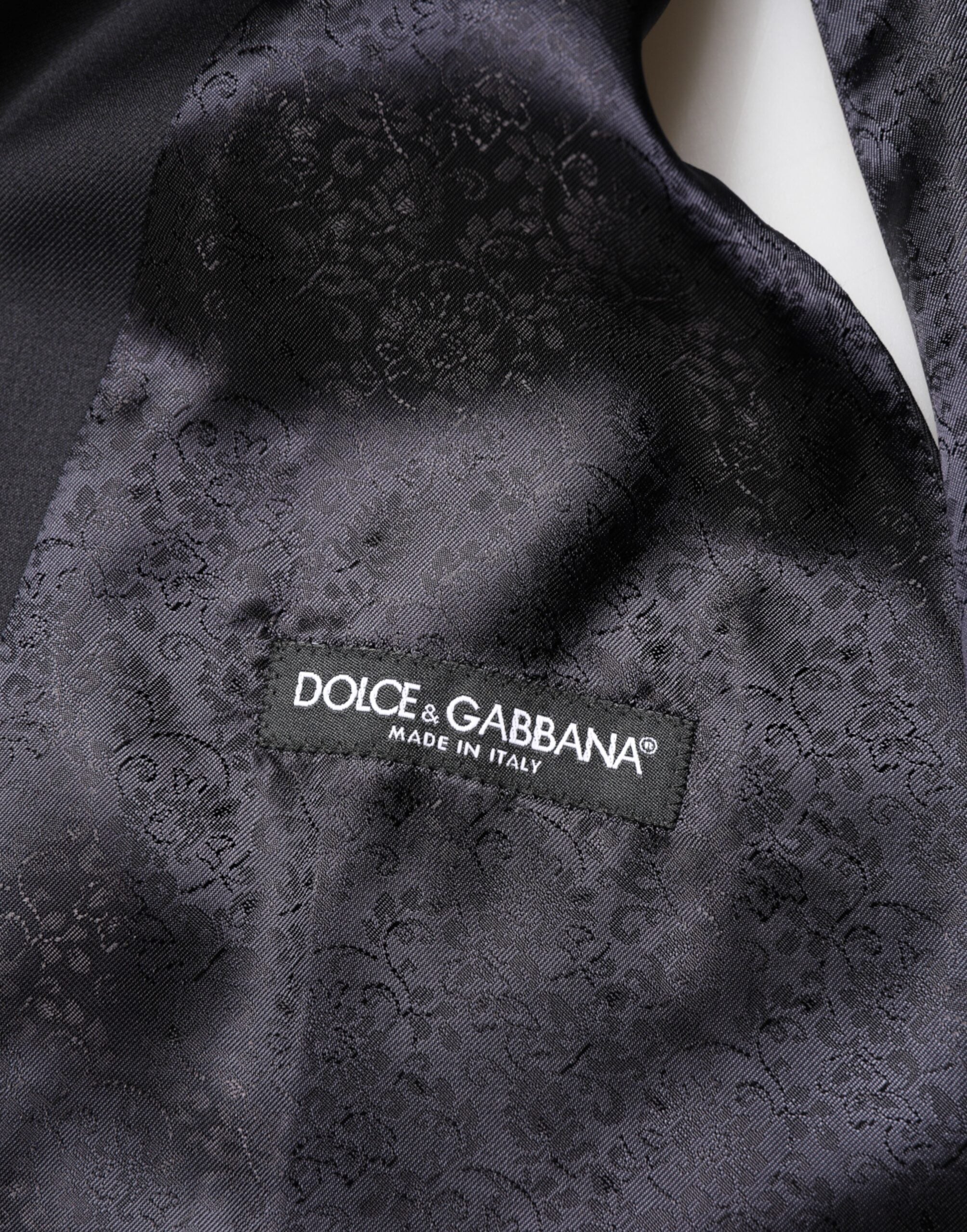 Dolce & Gabbana Blue Wool Single Breasted 3 Piece Men Men's Suit