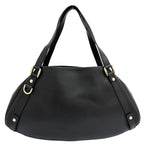 Gucci Abbey Black Pony-Style Calfskin Tote Bag (Pre-Owned)