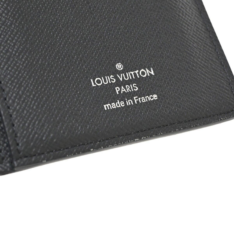 Louis Vuitton Portefeuille Brazza Black Canvas Wallet  (Pre-Owned)