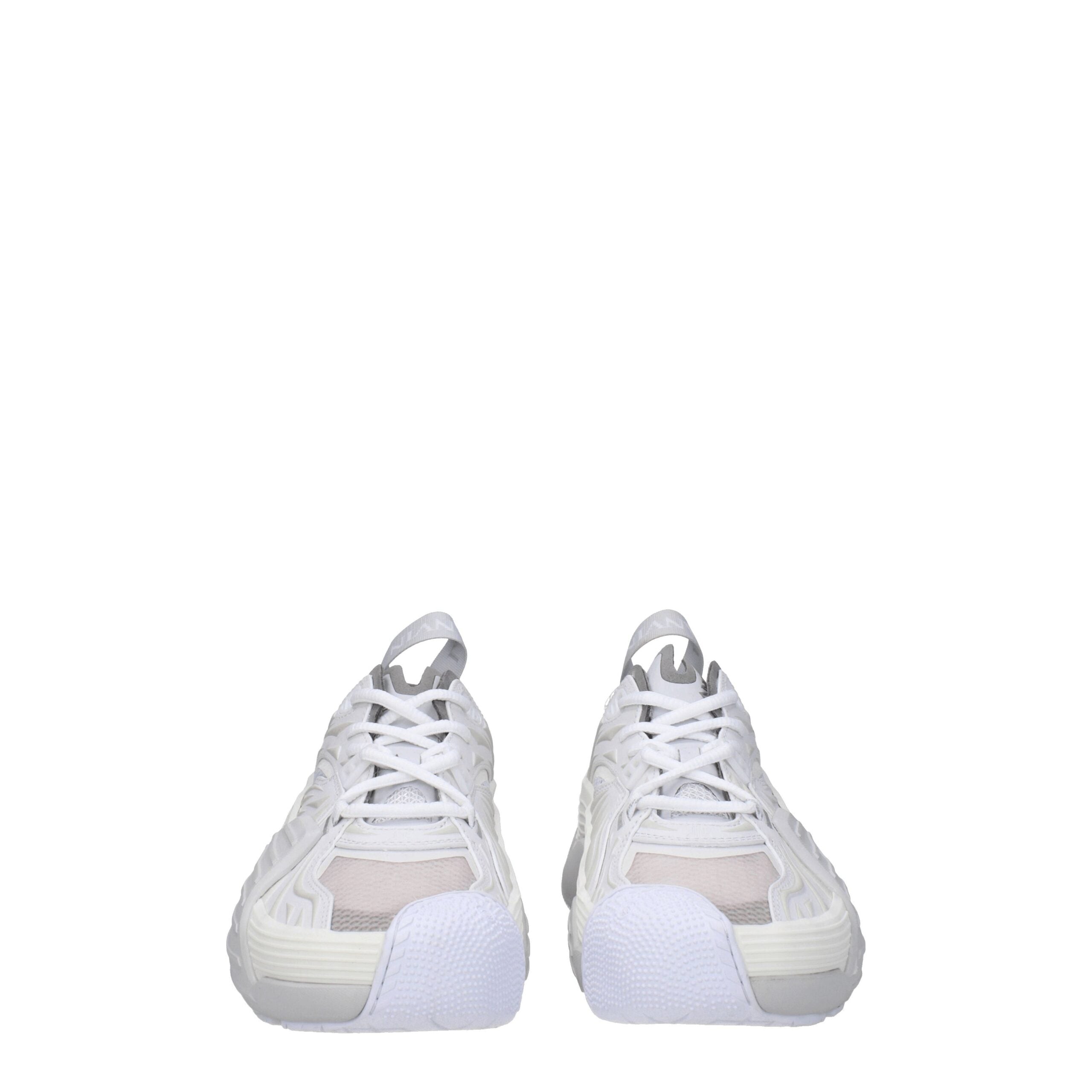 Lanvin White Leather Athletic Women's Sneakers