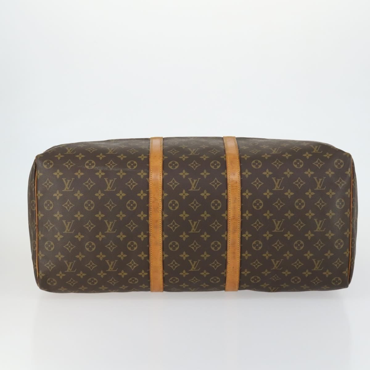 Louis Vuitton Keepall Monogram Canvas Brown Canvas Travel Bag Bag (Pre-Owned)
