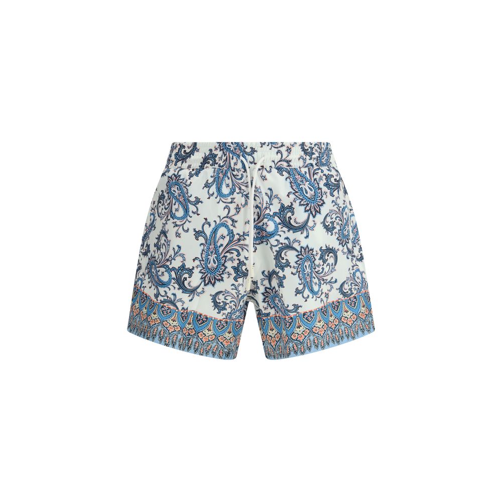 Etro Multicolor Polyester Short And Mini Men's Shorts