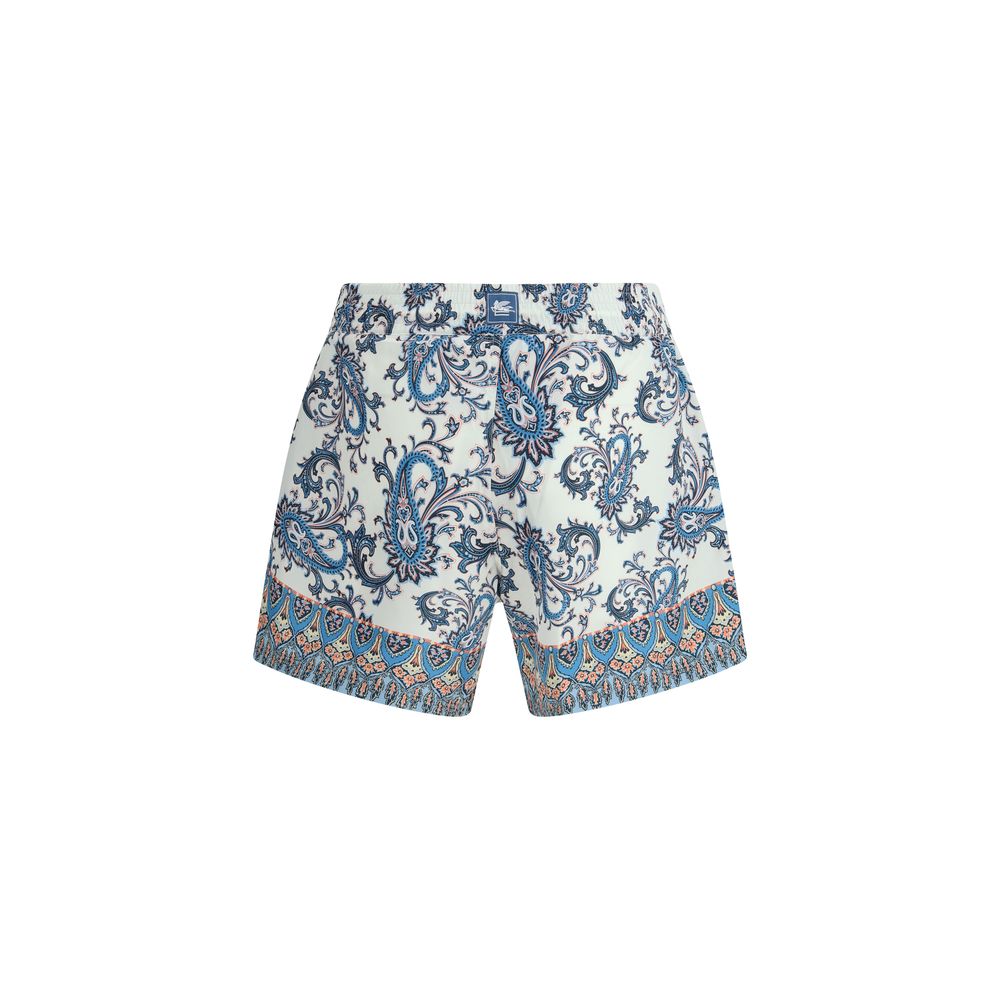 Etro Multicolor Polyester Short And Mini Men's Shorts