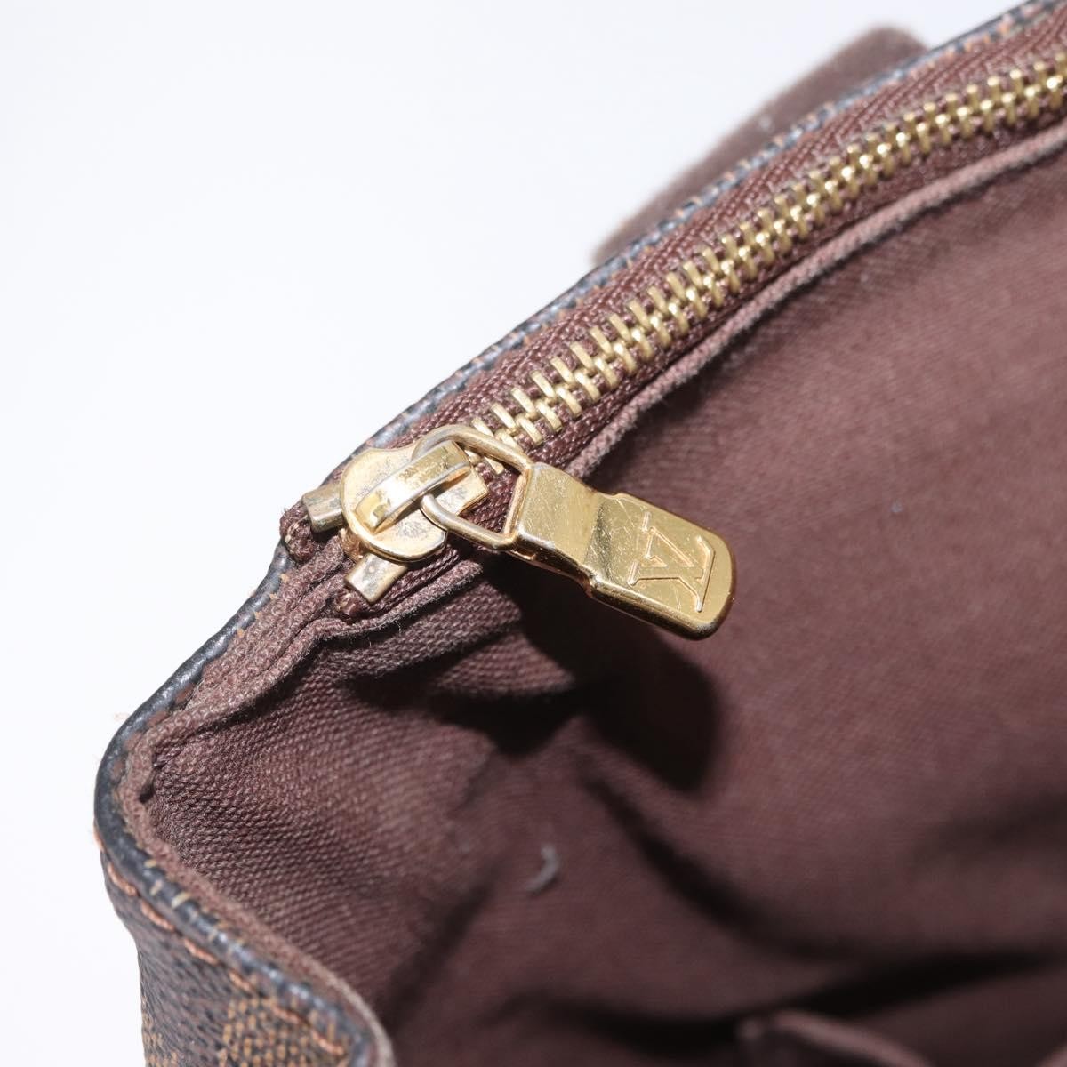 Louis Vuitton Cabas Beaubourg Damier Brown Canvas Tote Bag Bag (Pre-Owned)