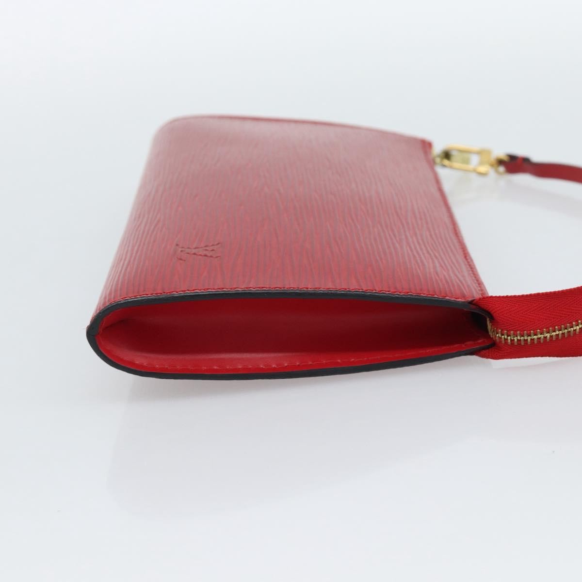 Louis Vuitton Pochette Accessoires Epi Red Leather Clutche & Pouche Bag (Pre-Owned)