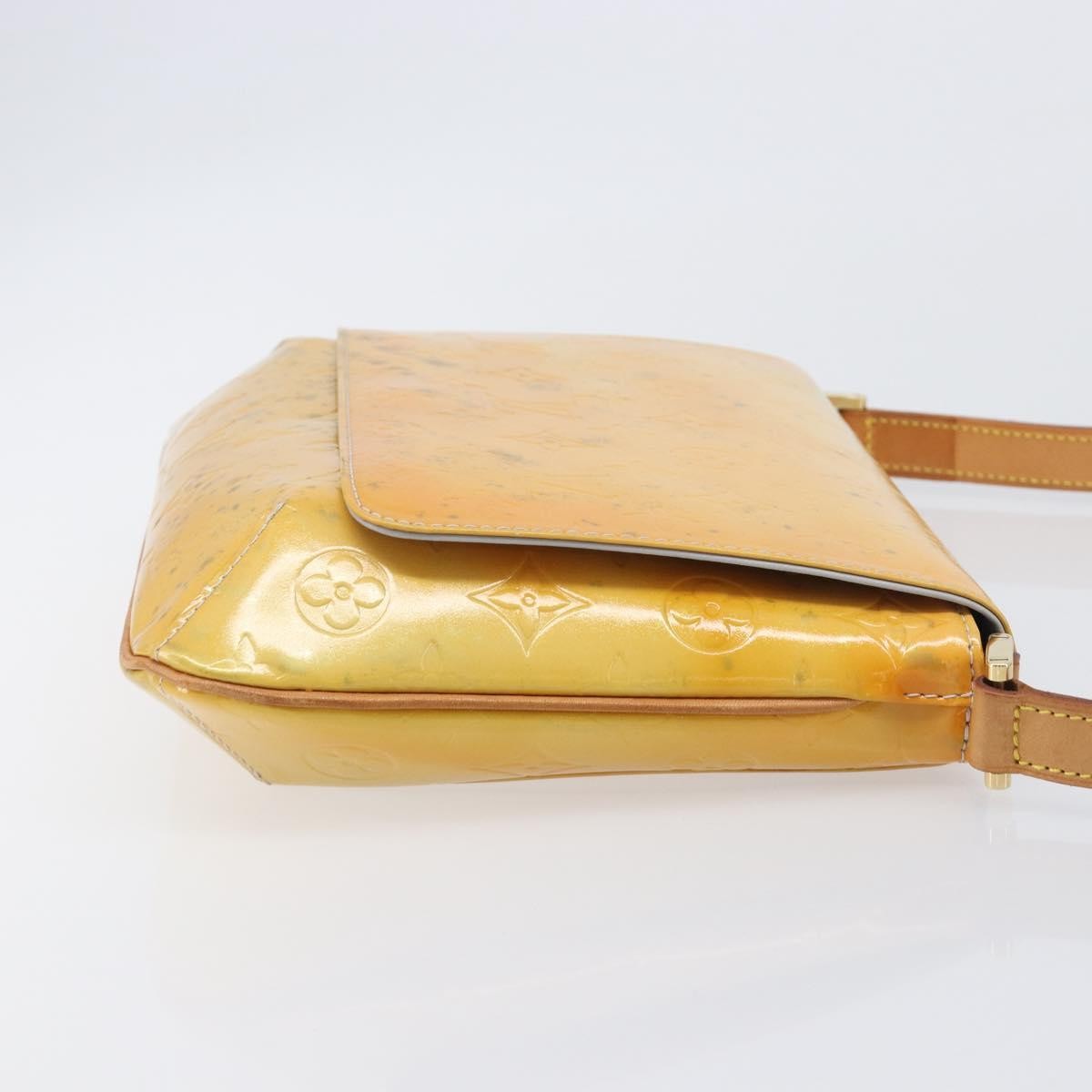 Louis Vuitton Thompson Street Monogram Vernis Yellow Patent_Leather Shoulder Bag Bag (Pre-Owned)