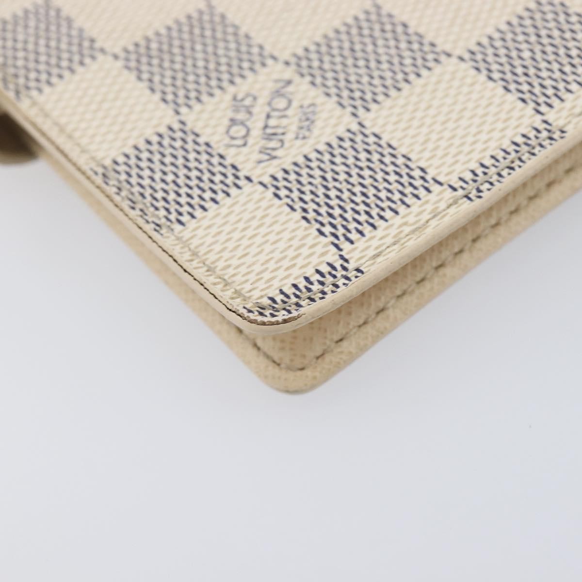 Louis Vuitton Ring Agenda Cover Damier Beige Canvas Briefcase Bag (Pre-Owned)