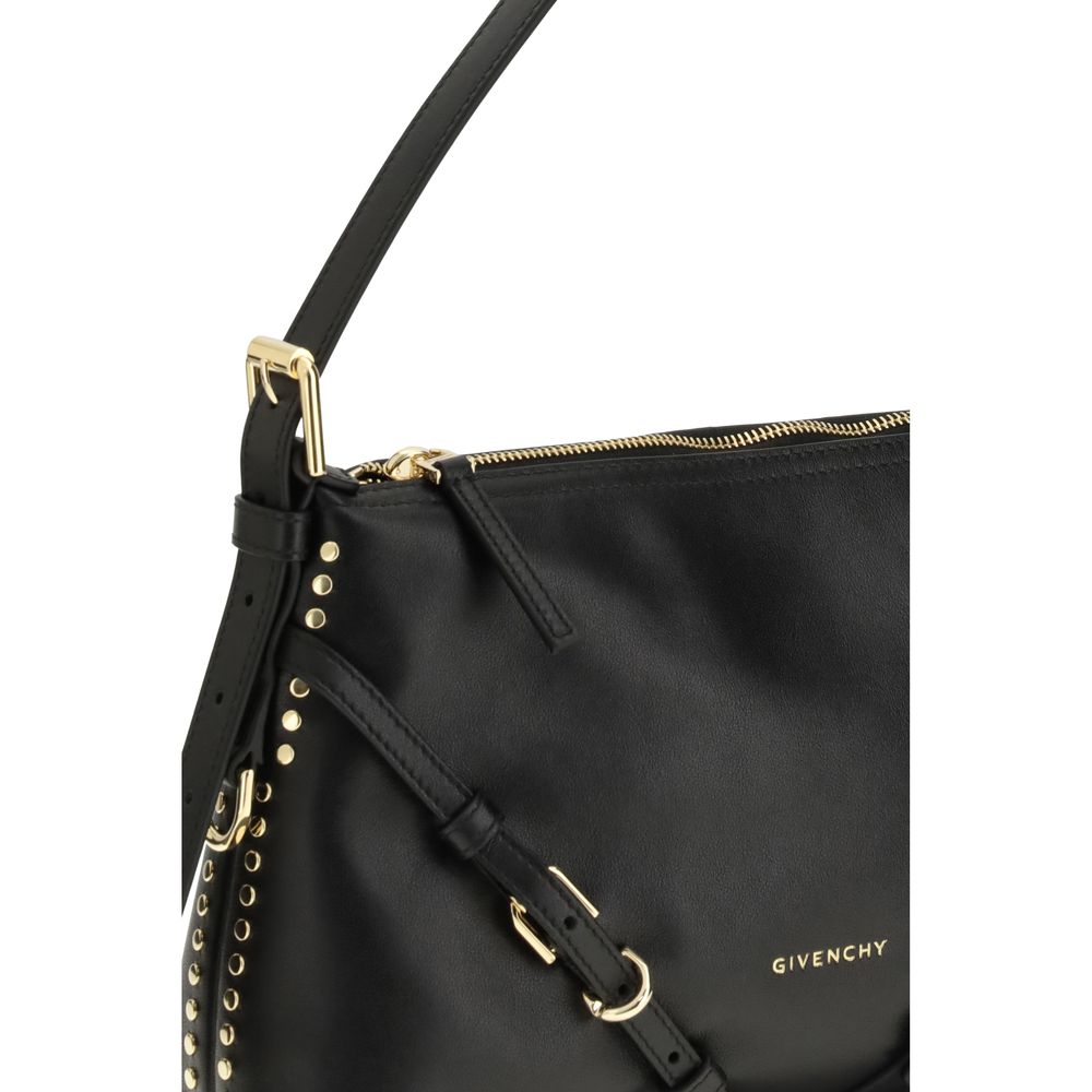 Givenchy Black Calf Leather Bos Taurus Shoulder Women's Bag