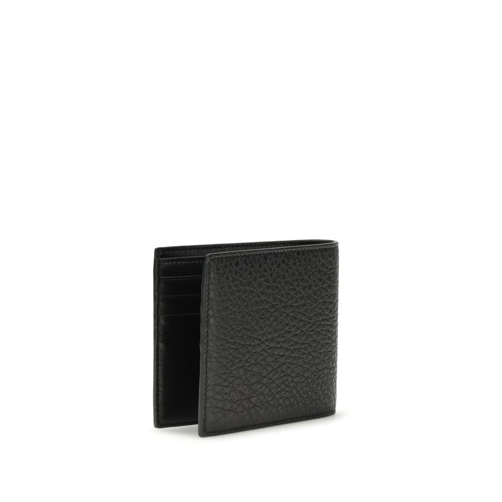 Givenchy Black Calf Leather Bos Taurus Men's Wallet