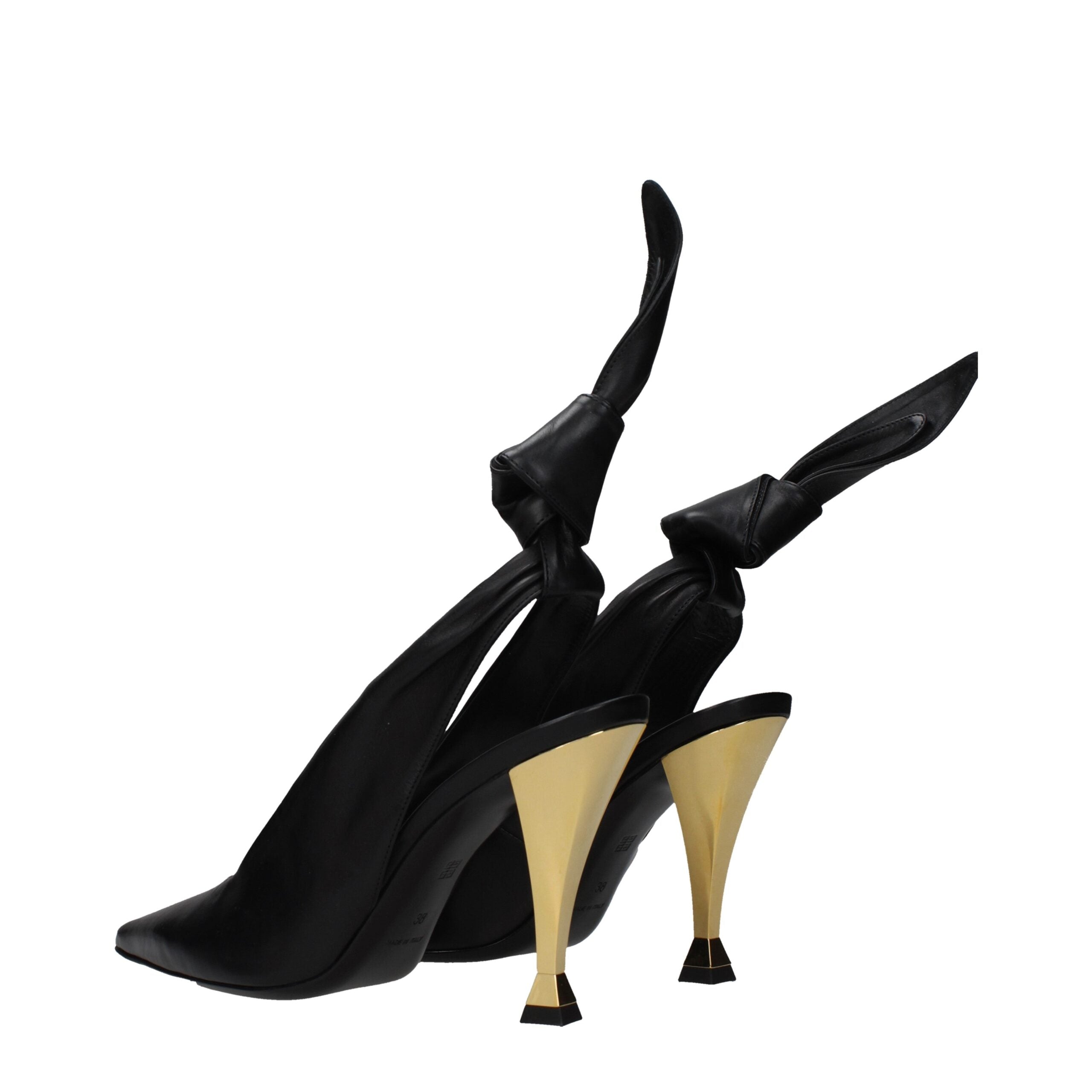Givenchy Black Leather High Heel Women's Pumps