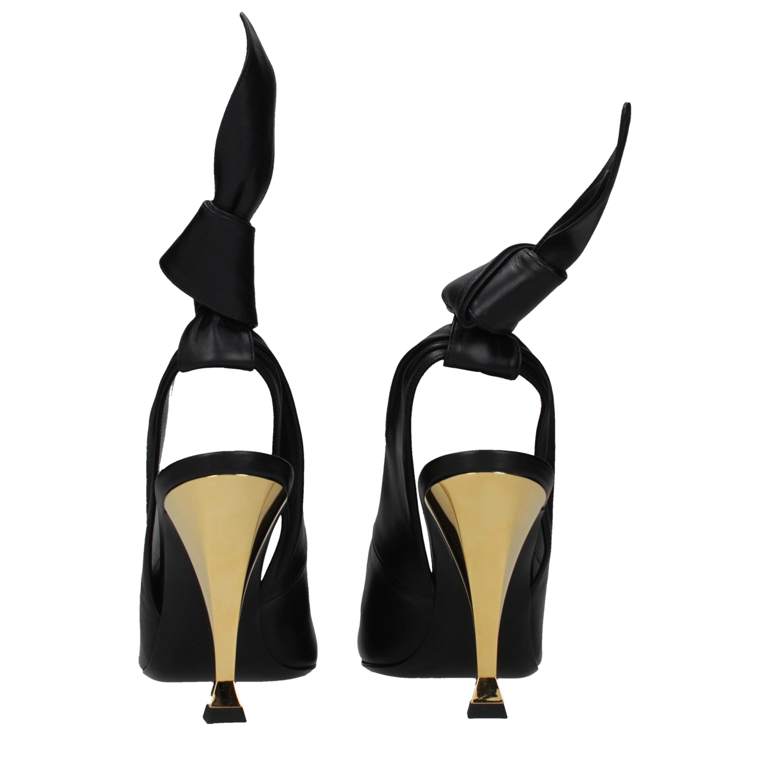 Givenchy Black Leather High Heel Women's Pumps