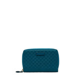 Gucci Guccissima Blue Leather Wallet  (Pre-Owned)