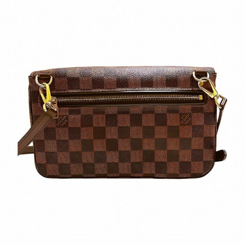 Louis Vuitton Favorite Brown Canvas Clutch Bag (Pre-Owned)