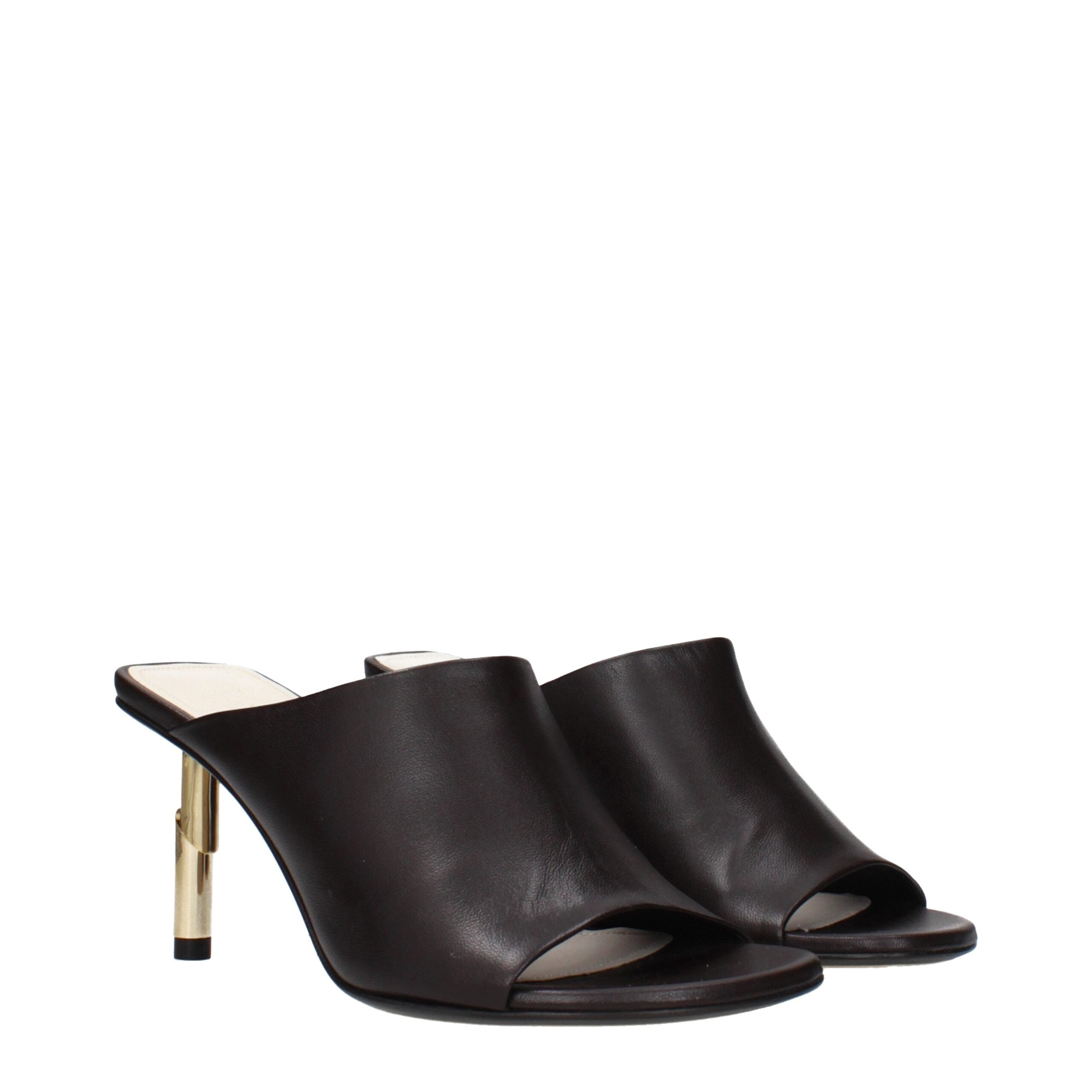 Lanvin Black Leather High Heel Women's Pumps