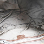 Fendi Zucca Brown Canvas Shoulder Bag (Pre-Owned)