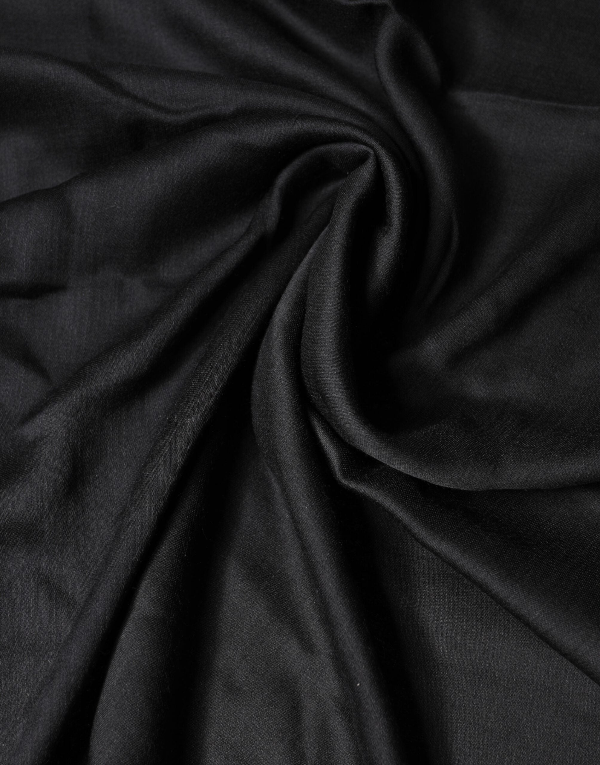 Dolce & Gabbana Black Lace Stole Neck Wrap Shawl Men's Scarf