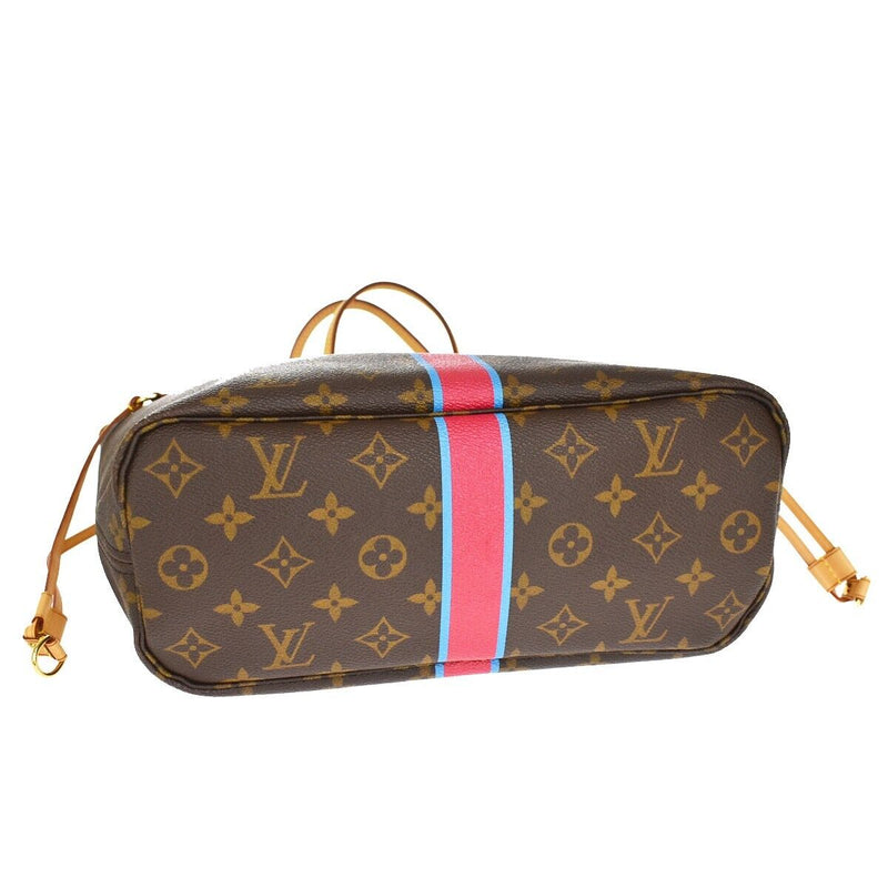 Louis Vuitton Neverfull Pm Brown Canvas Shoulder Bag (Pre-Owned)
