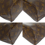 Louis Vuitton Neverfull Pm Brown Canvas Shoulder Bag (Pre-Owned)