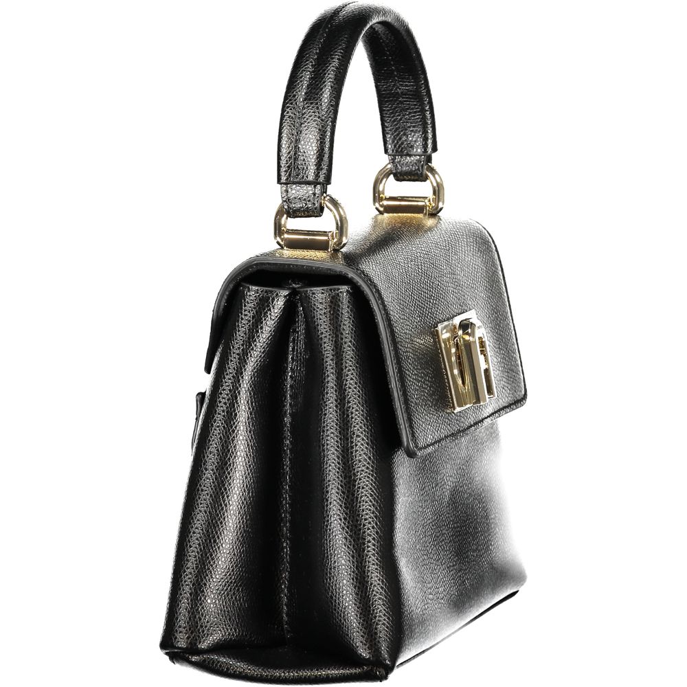 Furla Nero Leather Women Women's Handbag