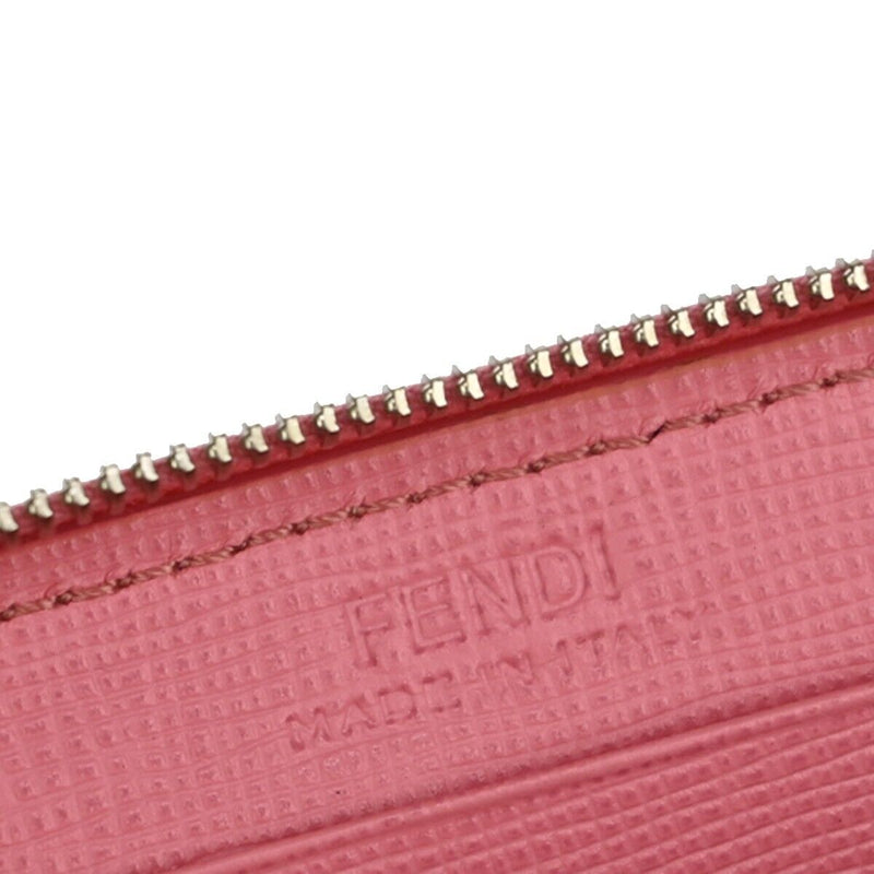 Fendi Pink Leather Wallet  (Pre-Owned)