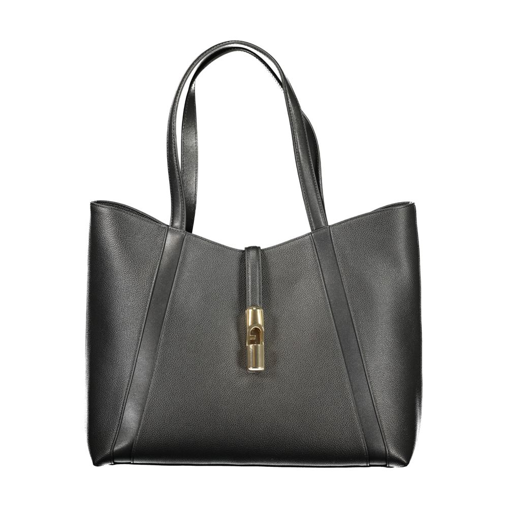 Furla Nero Pelle Women Women's Handbag
