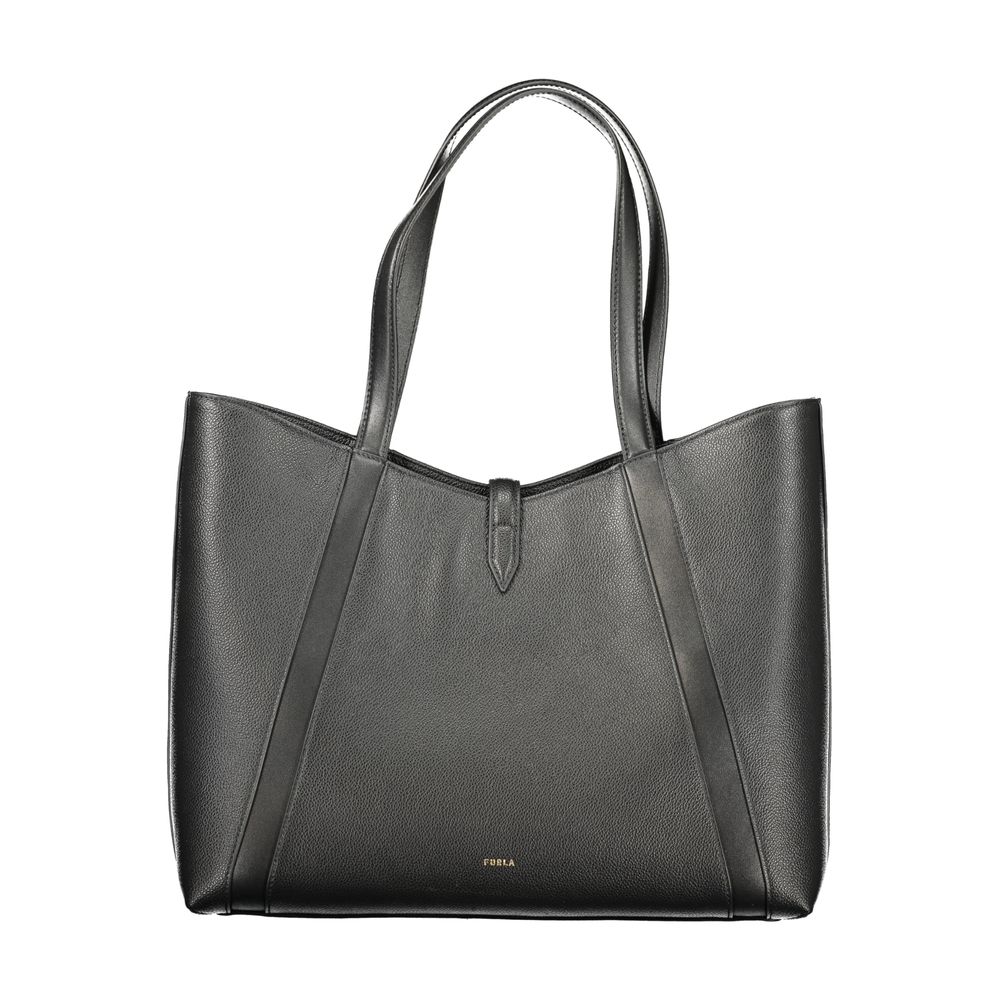 Furla Nero Pelle Women Women's Handbag