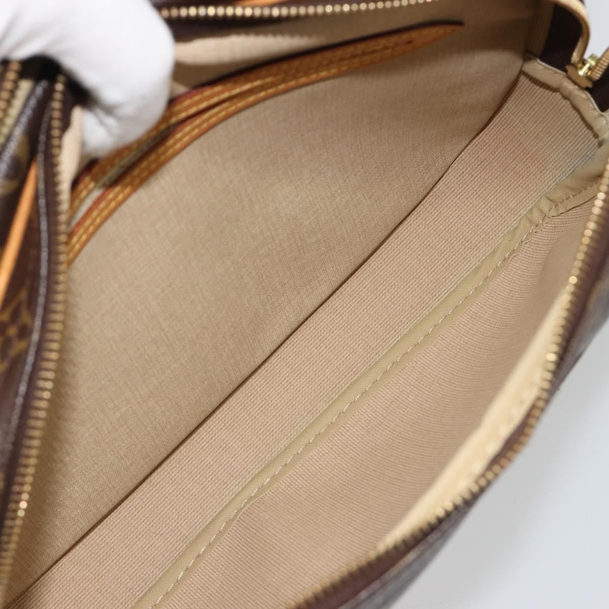 Louis Vuitton Reporter Monogram Canvas Brown Canvas Handbag (Pre-Owned)
