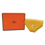 Hermès 24 Yellow Leather Wallet  (Pre-Owned)