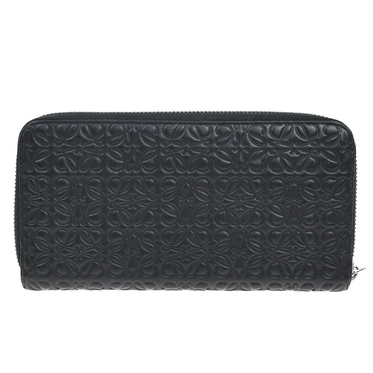 Loewe Anagram Leather Black Leather Wallets Accessory (Pre-Owned)