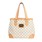 Louis Vuitton Hampstead White Canvas Tote Bag (Pre-Owned)