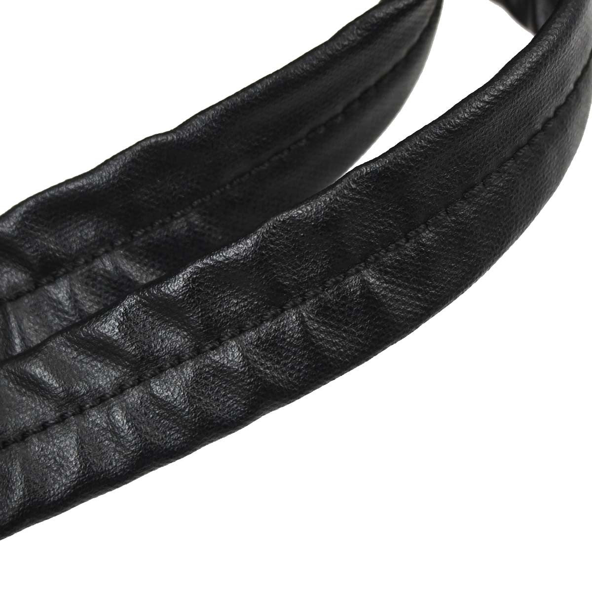Chanel Biarritz Tote Quilted Coated Canvas Black Canvas Tote Bag Bag (Pre-Owned)