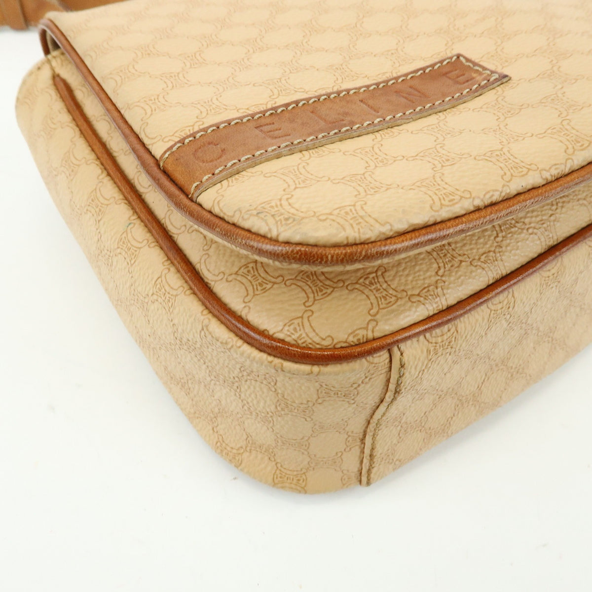 Celine Macadam Canvas And Leather Beige Pvc Tote Bag Bag (Pre-Owned)