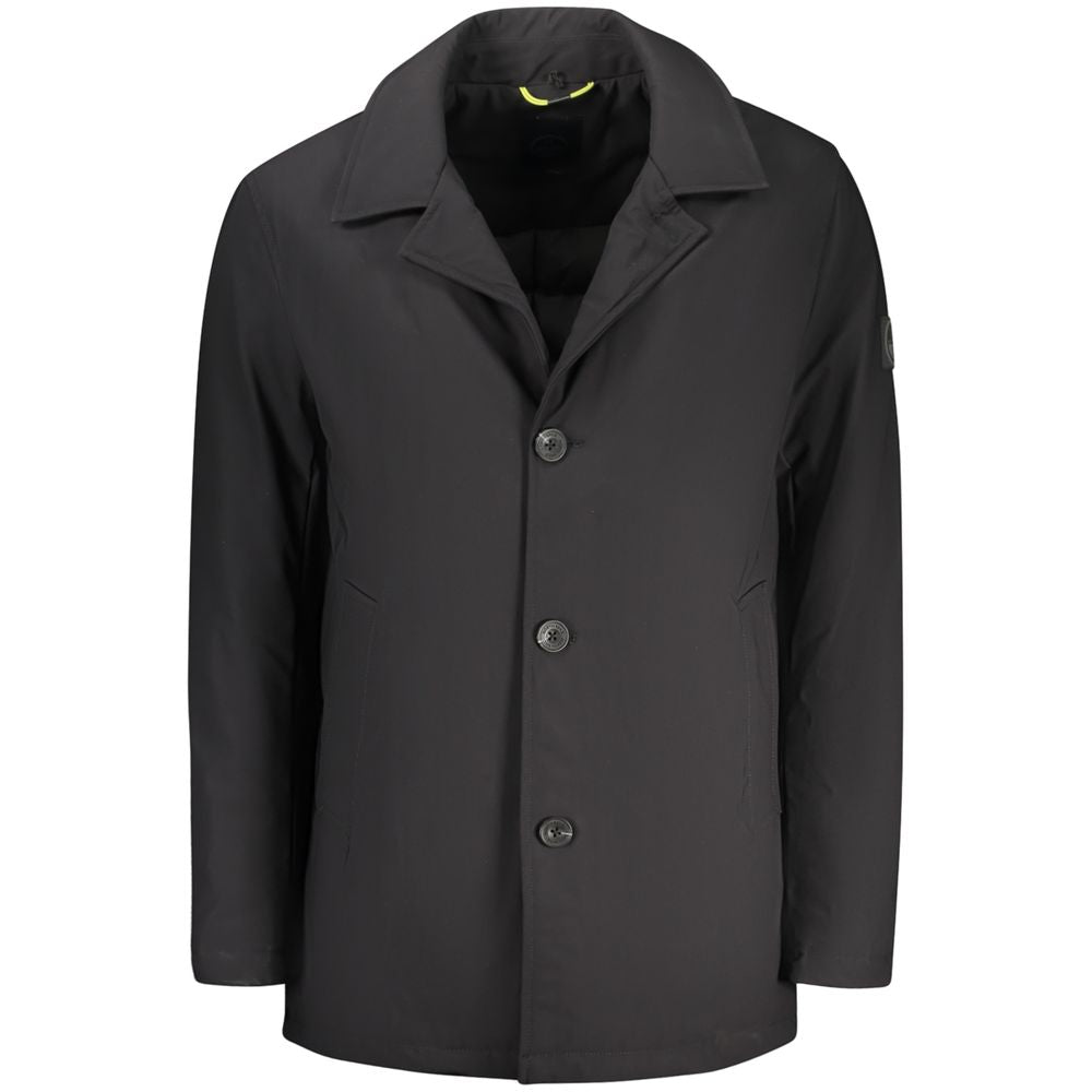 North Sails Black Polyester Men's Men's Jacket