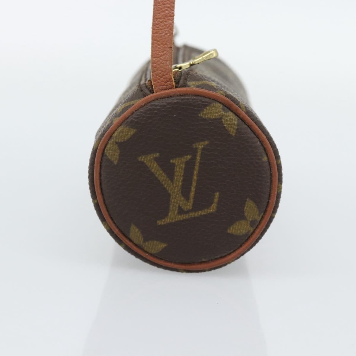 Louis Vuitton Papillon Pochette Monogram Canvas Brown Canvas Clutche & Pouche Bag (Pre-Owned)