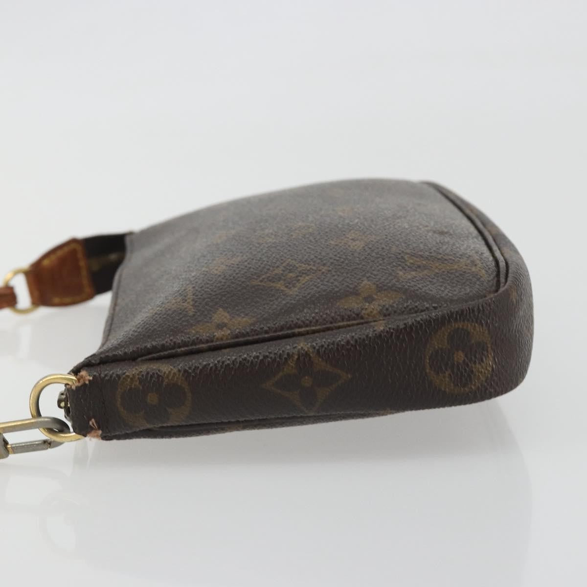 Louis Vuitton Pochette Accessoires Monogram Brown Canvas Clutche & Pouche Bag (Pre-Owned)