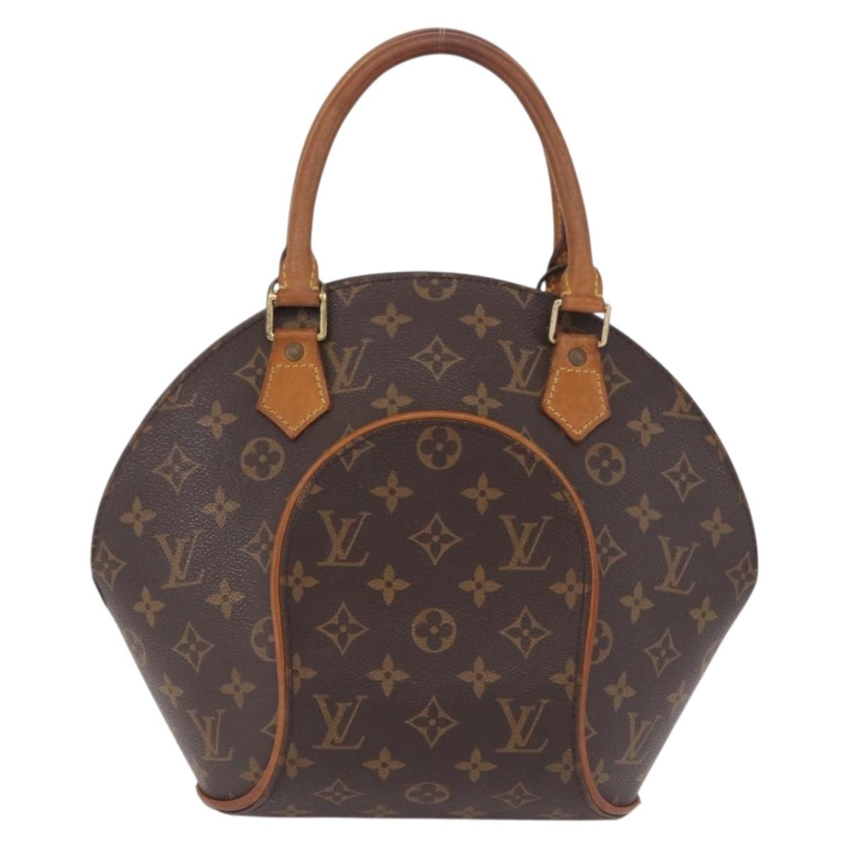 Louis Vuitton Ellipse Monogram Brown Canvas Handbag (Pre-Owned)