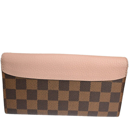 Louis Vuitton Normandy Brown Canvas Wallet  (Pre-Owned)