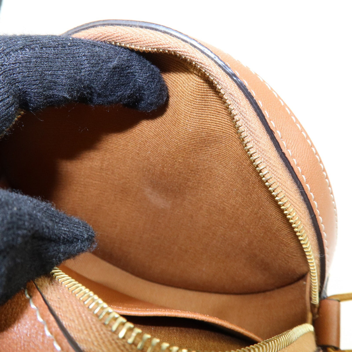 Celine Round Purse On Strap Triomphe Coated Canvas Brown Canvas Crossbody Bag Bag (Pre-Owned)